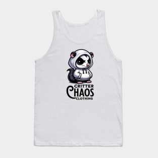 Critter Chaos Logo | Possum Hoodie Tank Top